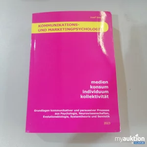 Auktion "Kommunikations- und Marketingpsychologie Buch"