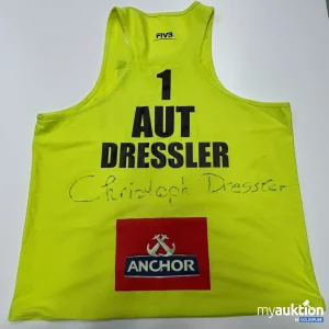 Artikel Nr. 391367: Beachvolleyballshirt GELB von Christoph Dressler (signiert)