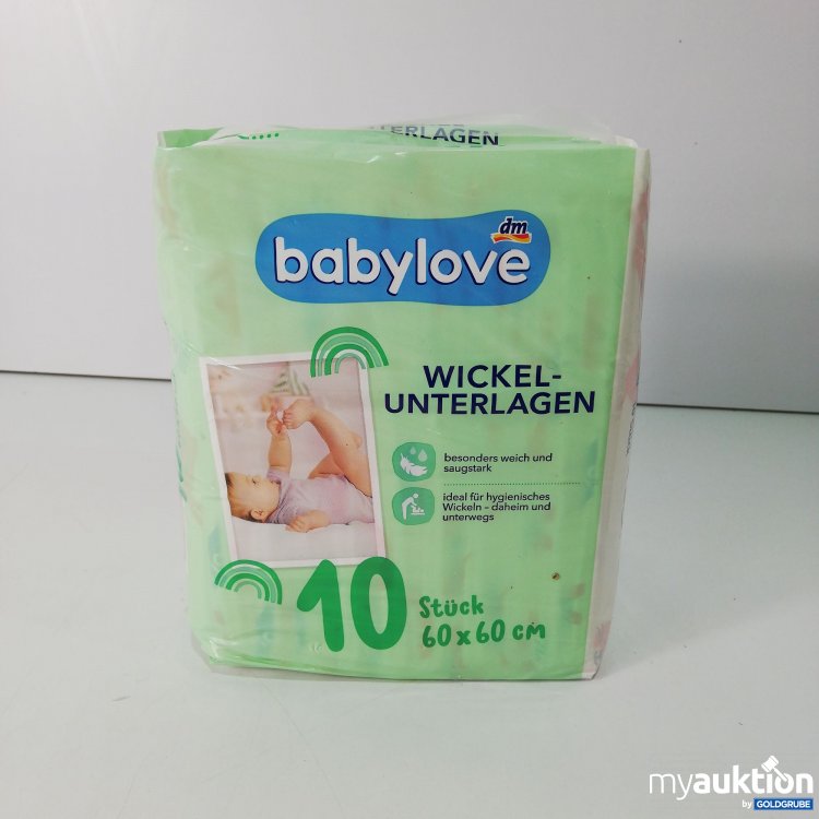 Artikel Nr. 791368: Babylove Wickelunterlagen 10 Stück 60x60cm