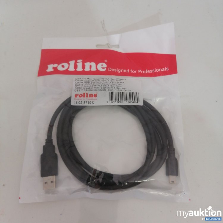 Artikel Nr. 749369: Roline USB 2.0 Mini Kabel 5pin 