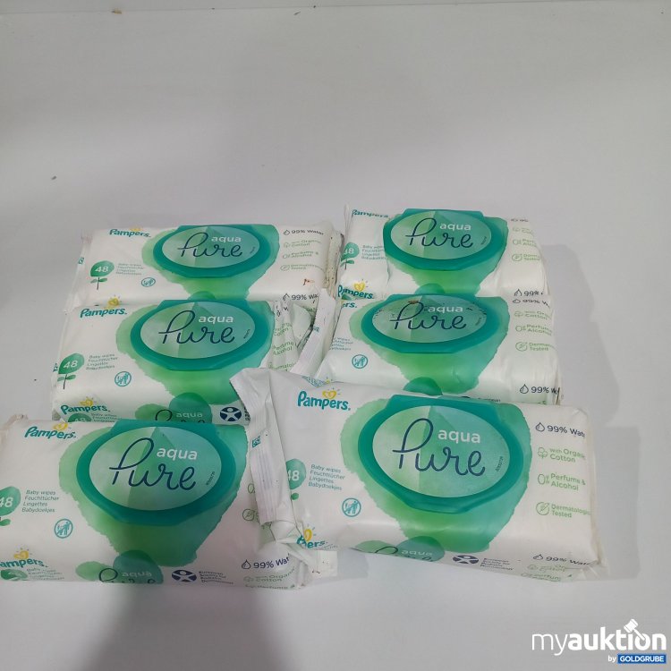 Artikel Nr. 783372: Pampers aqua pure Feuchttücher 6xje48Stk