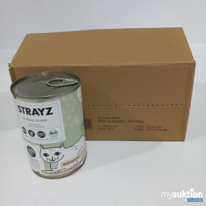 Artikel Nr. 787372: Strayz Nassfutter Huhn&Zucchini Bio für Katze 6x400g