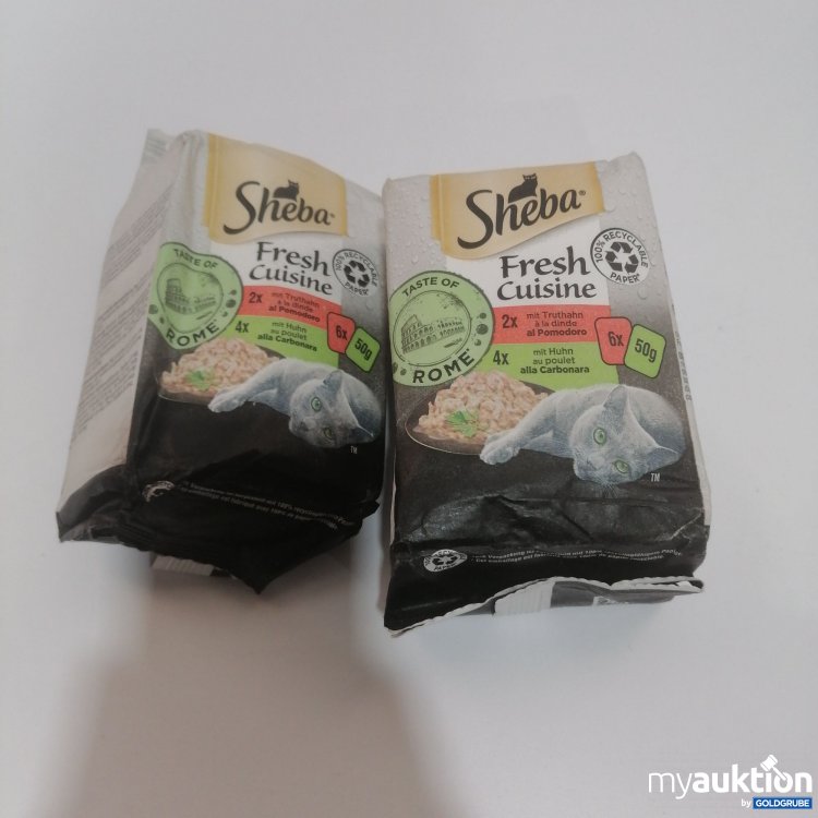 Artikel Nr. 780375: Sheba Katzenfutter 2er Pack x 6 Stück x 50g