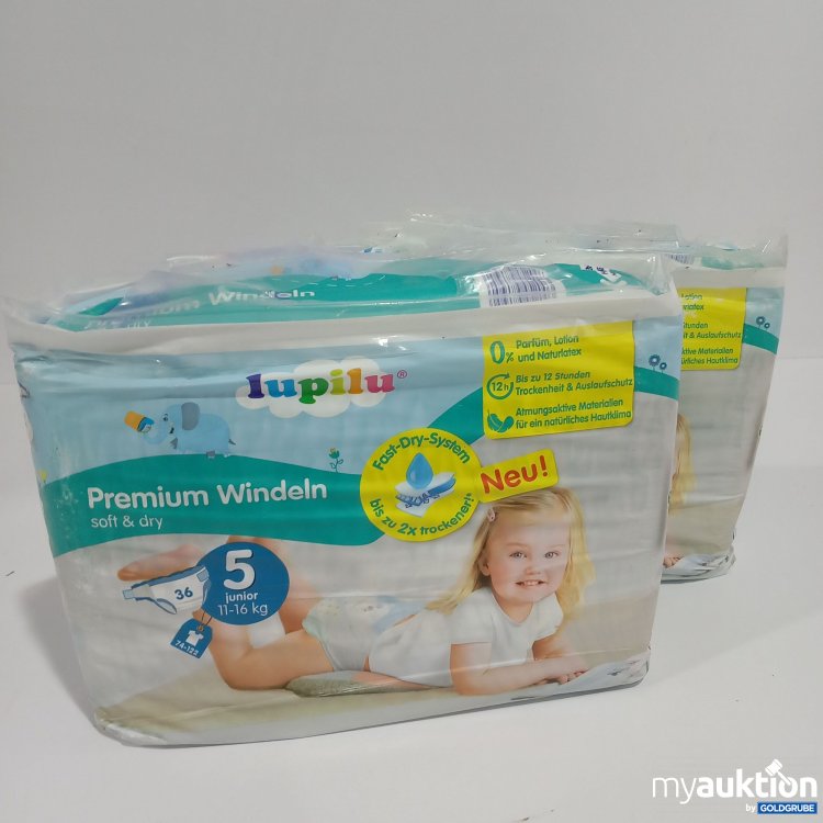 Artikel Nr. 783375: Lupilu Premium Windeln 11-16kg 2x36Stk