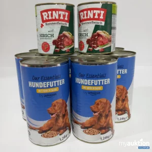 Artikel Nr. 787375: diverses Hundefutter 8x1,24kg / 2x800g