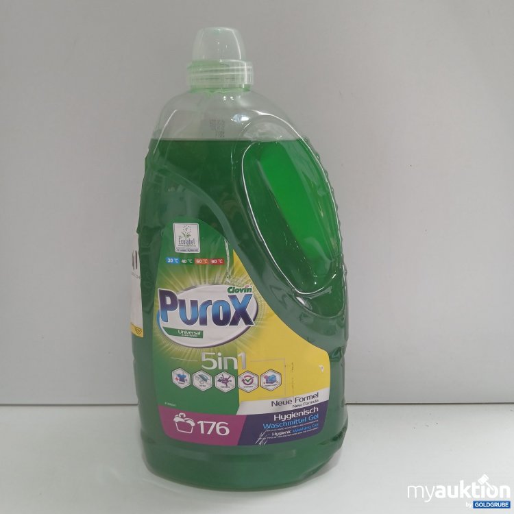 Artikel Nr. 815376 Artikel Nr. 815376: Purox 5in1 Hygienisch Waschmittel Gel 5,3l