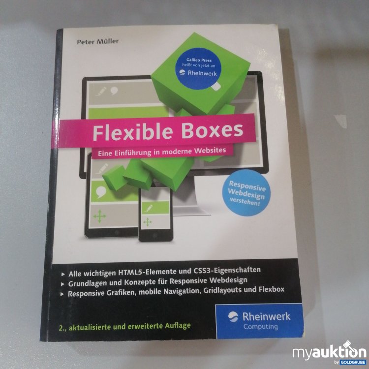 Artikel Nr. 744377: "Flexible Boxes Webdesign Einführung"