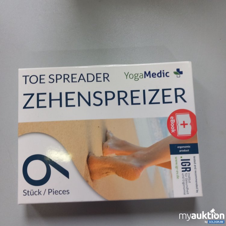 Artikel Nr. 772377: Yoga Medic Zehenspreitzer 6 Stück