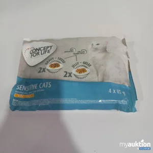 Artikel Nr. 788378: Concept for life Katzenfutter Sensitive cats chicken 4x85g 