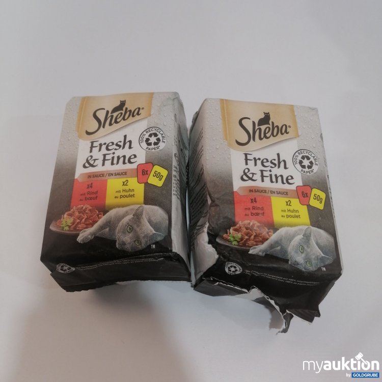 Artikel Nr. 780379: Sheba Katzenfutter 2er Pack x 6 Stück x 50g