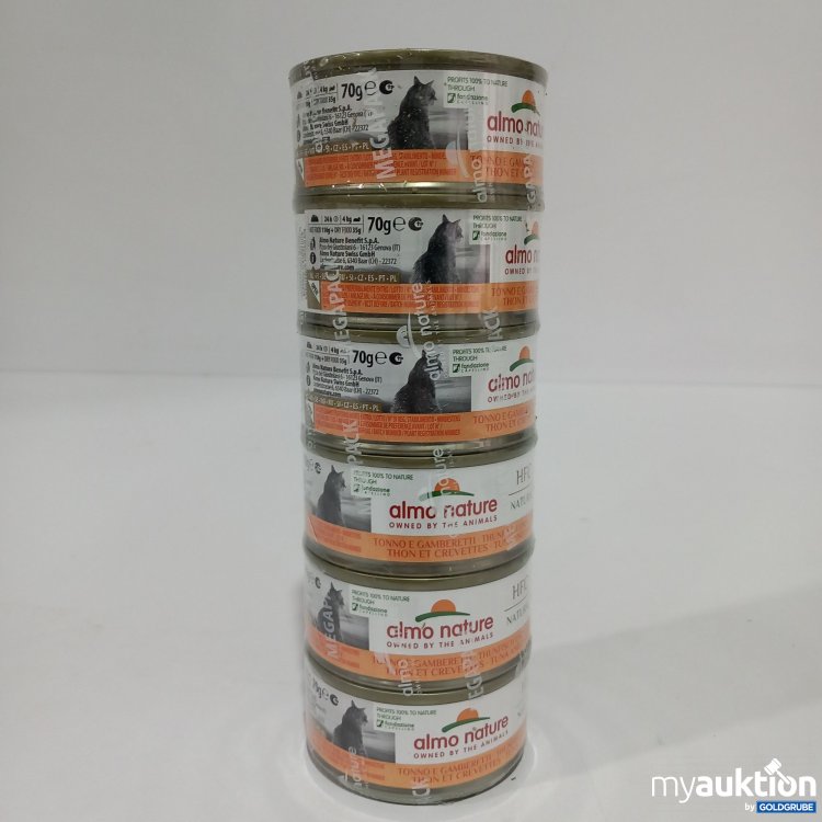 Artikel Nr. 787379: almo nature Katzenfutter Thunfisch & Garnelen 6x70g