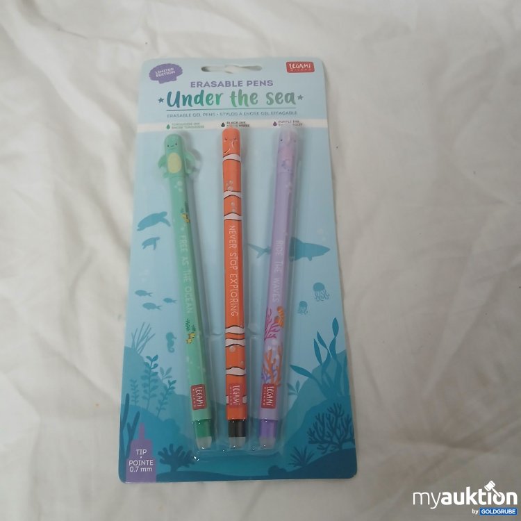 Artikel Nr. 361380 Artikel Nr. 361380: Legami Erasable Pens Unter the sea 3 Stück