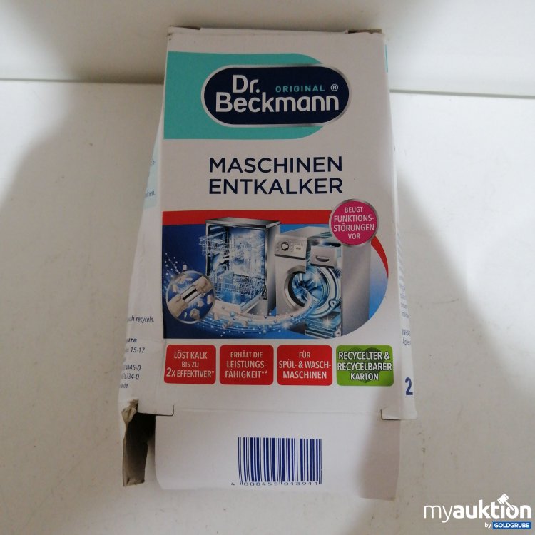 Artikel Nr. 758381: Dr.Beckmann Maschinen Entkalker 50g