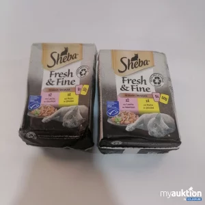 Auktion Sheba Katzenfutter 2er Pack x 6 Stück x 50g