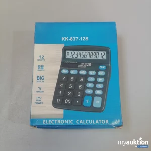 Auktion Electronic Calculator KK-837-12S