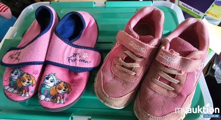 Artikel Nr. 362385: Kappa Schuhe und Paw Patrol Hauspatsche 