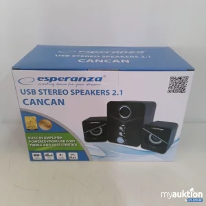 Artikel Nr. 419385: Esperanza 2.1 USB speaker CANCAN 
