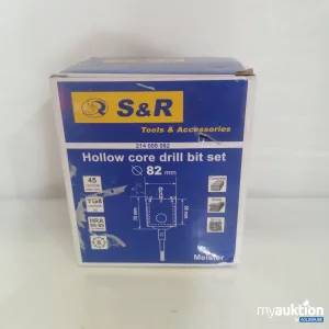 Auktion S&R Hollow core drill bit set 