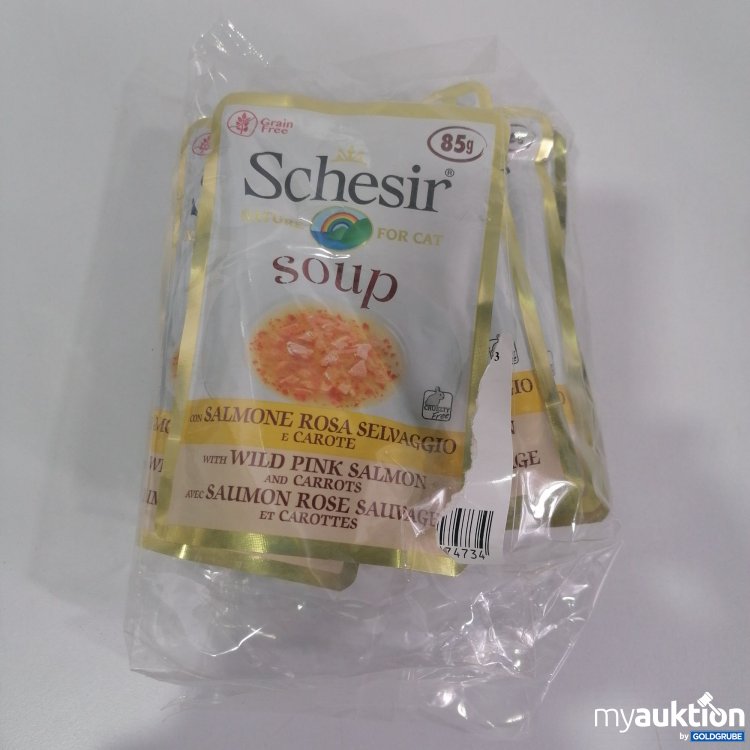 Artikel Nr. 788390: Schesir Soup mit Wildem Buckellachs und Karotten 6x85g