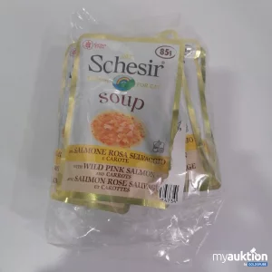 Artikel Nr. 788390: Schesir Soup mit Wildem Buckellachs und Karotten 6x85g