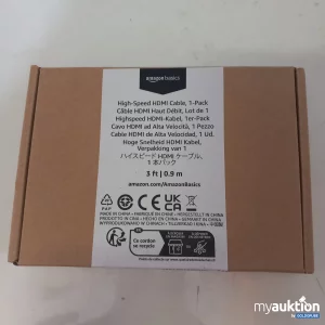 Artikel Nr. 757391: Amazon Basics HDMI Kabel 0.9m 