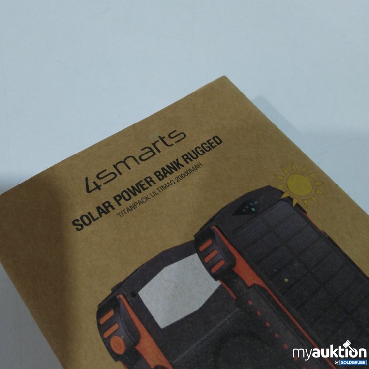 Artikel Nr. 386392: 4 Smarts Solar Power Bank Rugged 