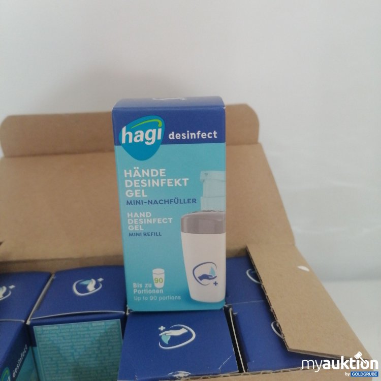 Artikel Nr. 733392: Hagi Hände Desinfekt Gel 8 Stück 30ml