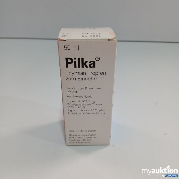 Artikel Nr. 798393: Pilka Thymian Tropfen zum Einnehmen 50ml