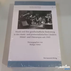 Auktion "Musik und Gesellschaft Osteuropa Buch"