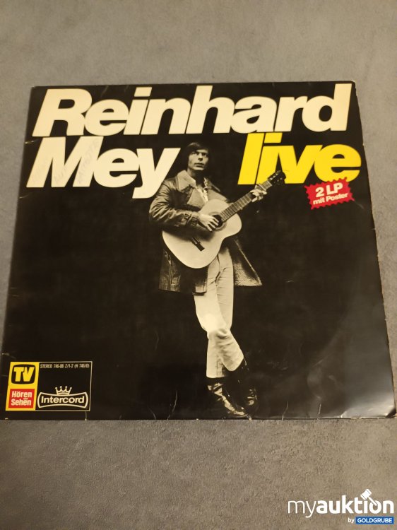 Artikel Nr. 390394: Schallplatte, Doppel LP, Reinhard Mey, Live