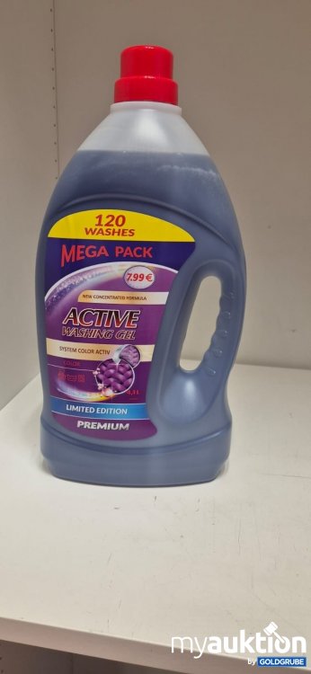 Artikel Nr. 391395: MEGA PACK - Active Wasching Gel Color Premium 4,1l 120 Wäschen