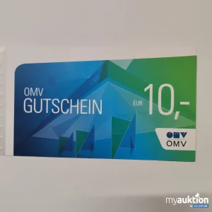 Auktion OMV Gutschein Wert € 10,-