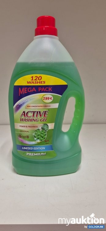 Artikel Nr. 391396: MEGA PACK - Active Wasching Gel Universal Premium 4,1l 120 Wäschen