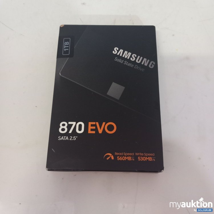 Artikel Nr. 757396: Samsung Solide State Drive 870 EVO