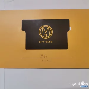 Auktion Gift Card Gutschein Wert 50,-