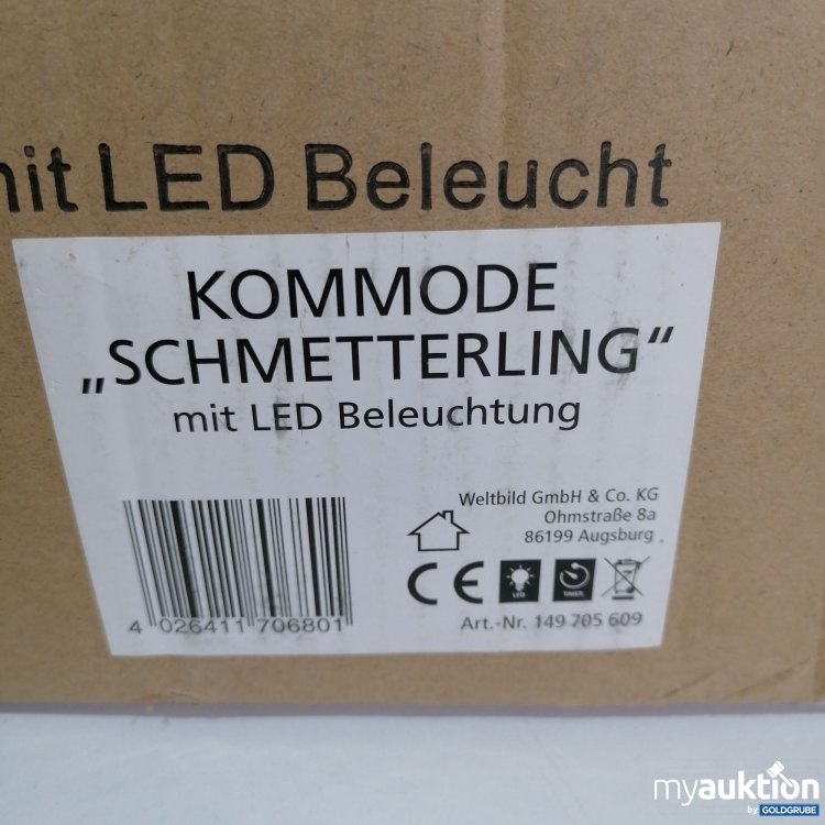 Artikel Nr. 792398: Weltbild Kommode "Schmetterling" mit Led Beleuchtung 149705609