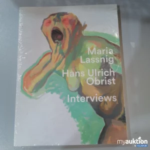 Auktion Maria Lassnig Interviews Buch