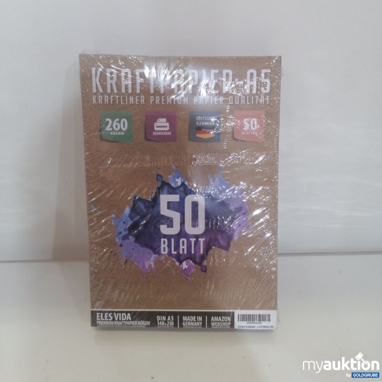 Artikel Nr. 748399: Kraftpapier A5 50 Blätter 