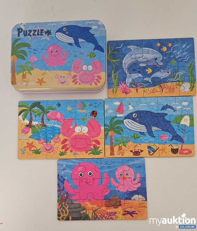 Artikel Nr. 362400: Puzzleset in Blechdose