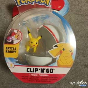 Auktion Originalverpackt, Pokemon Clip 'n' Go, Pikachu 