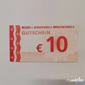 Auktion Spar Gutschein Wert 10, - 