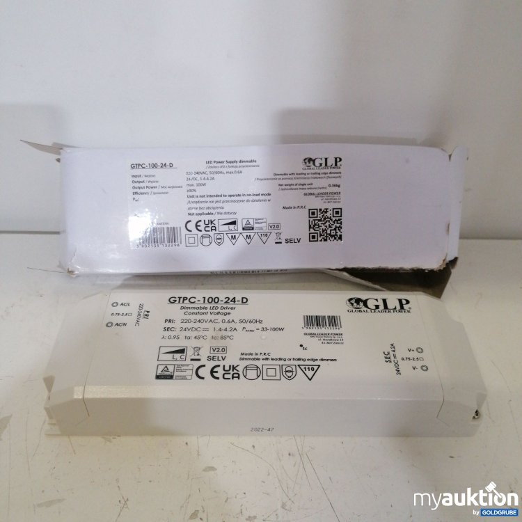 Artikel Nr. 724402: Dimmable LED Driver GPC-100-24D