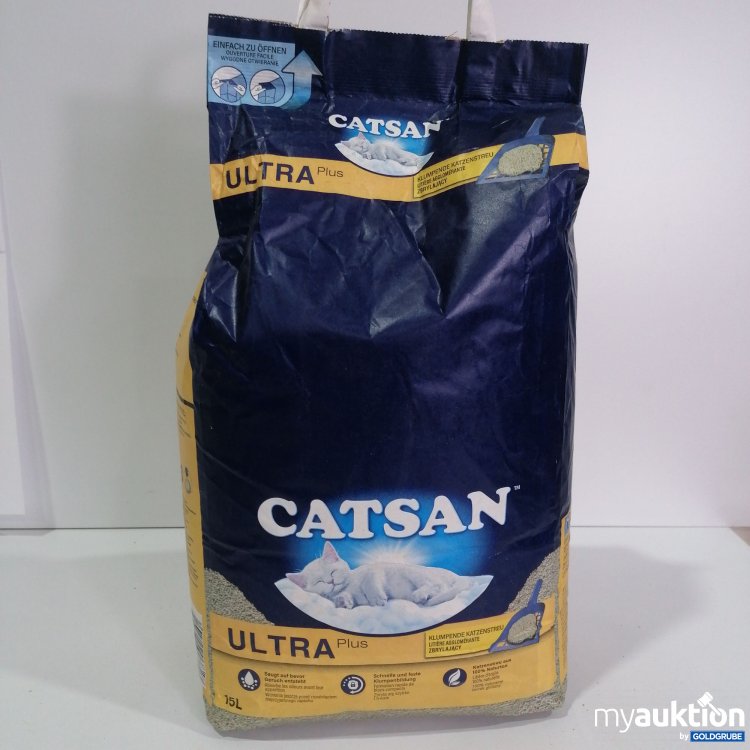 Artikel Nr. 796402: Catsan Ultra Plus Katzenstreu 15l