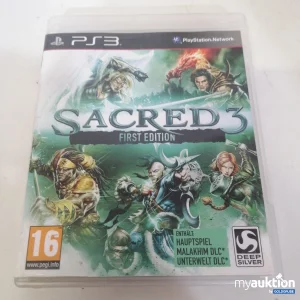 Auktion Sacref 3 PS3 Spiel 