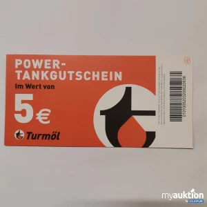 Auktion Turmöl Gutschein Wert 5,-