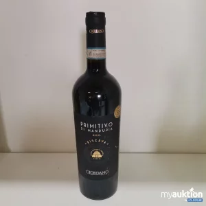 Auktion Giordano primitivo 0,75l 