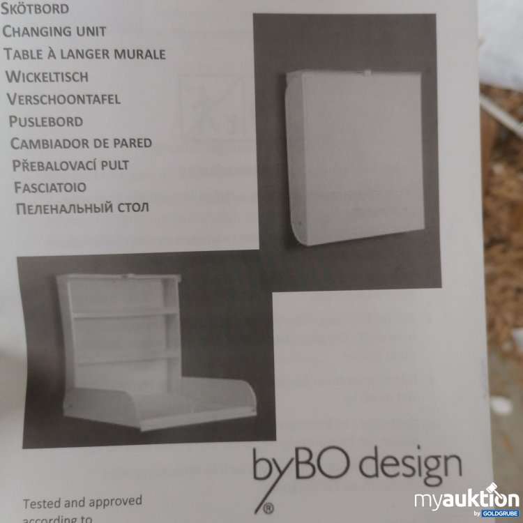 Artikel Nr. 514405: ByBO design Wickeltisch 