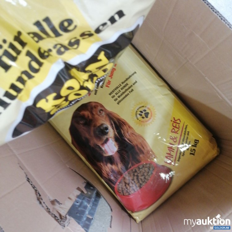 Artikel Nr. 726405: Korn Gold Trockenfutter für Hunde 2x15kg