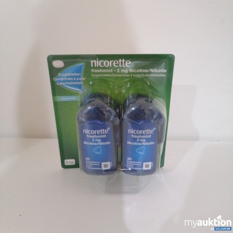 Artikel Nr. 750405: Nicorette 4x20 Zuigtabletten 