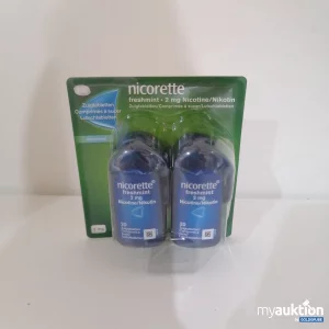 Auktion Nicorette 4x20 Zuigtabletten 